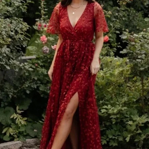 Baltic Born Marseille Embossed Maxi Dress | Mulberry S